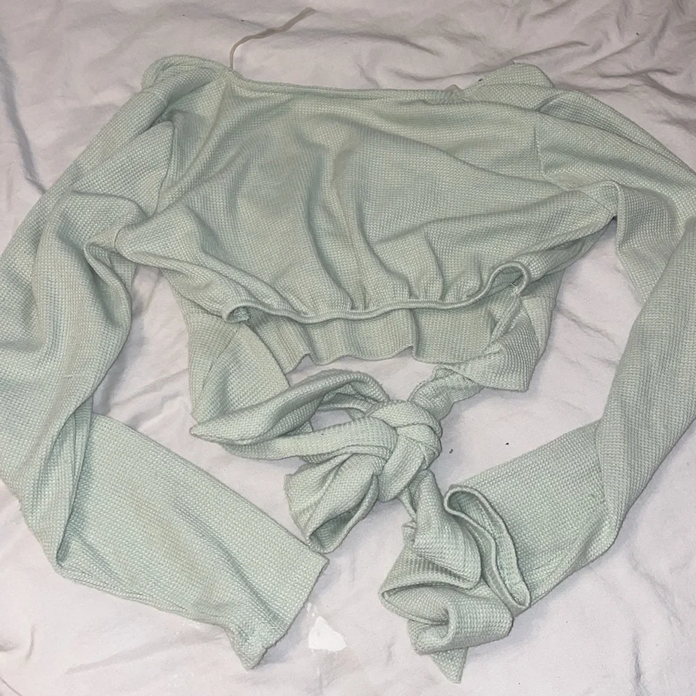 CROP TOP SHIRT - Picture 4 of 4